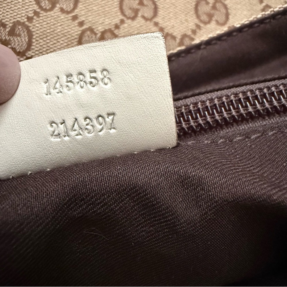 GUCCI Monogram Double Buckle Flap Messenger Bag - Picture 13 of 16